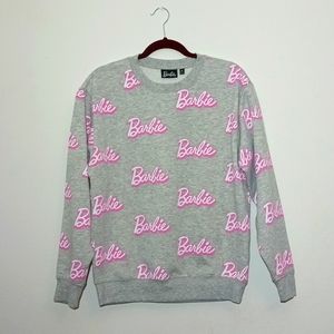 BARBIE All Over Prints Sweatshirt Size M